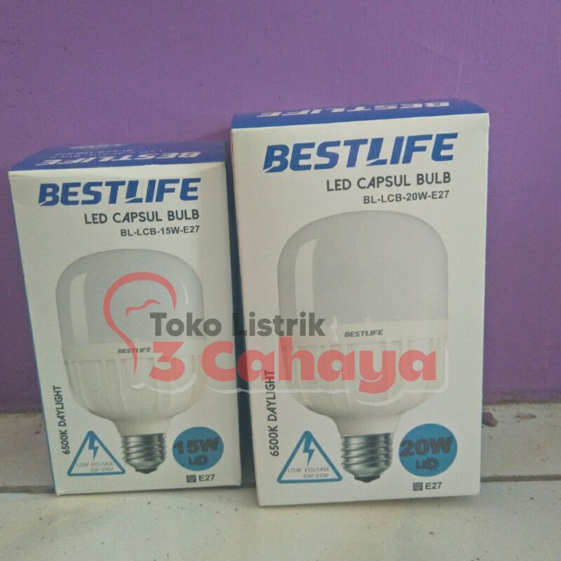 Lampu LED capsul bulb bestlife daylight