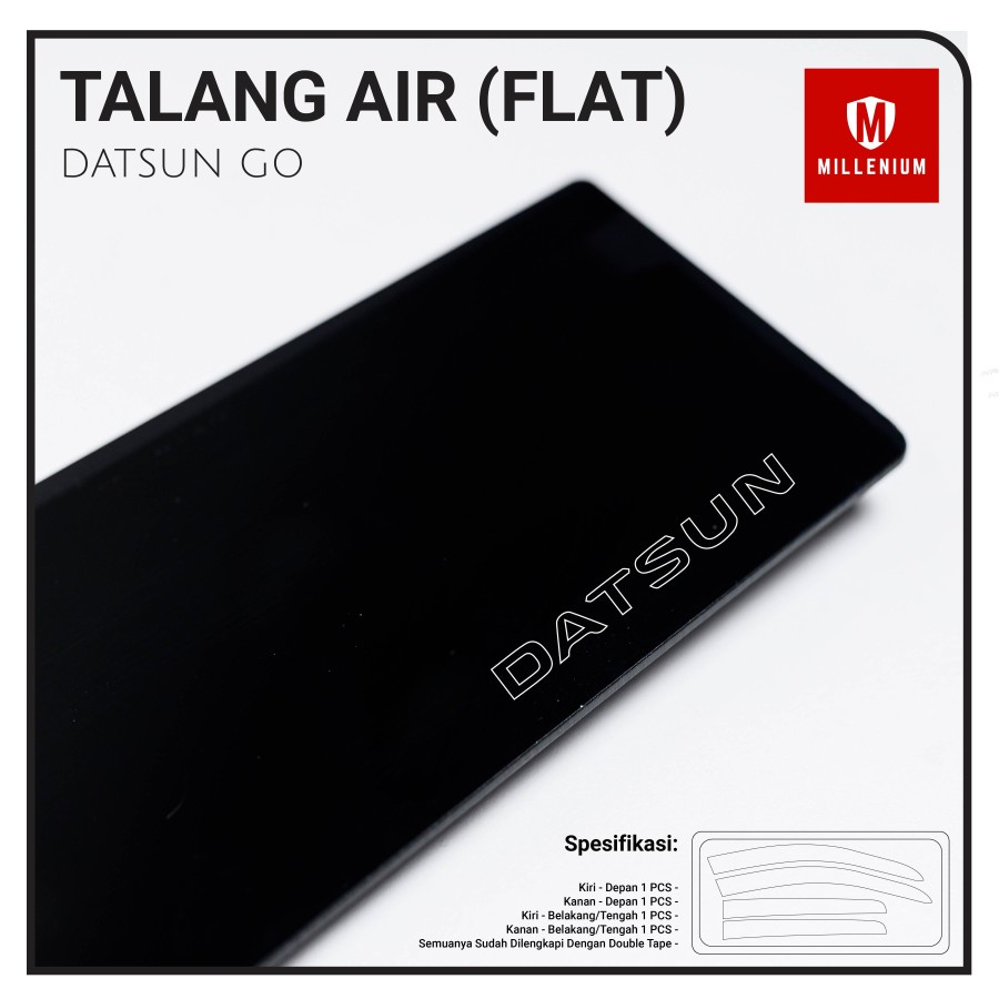 TALANG AIR PINTU MOBIL DATSUN GO+ PANCA 2014 - 2020 MODEL FLAT