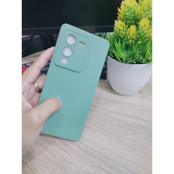 Silvertech Kesing Vivo V25 Pro - V25 5G Softcase Macaron Pastel Protect Camera
