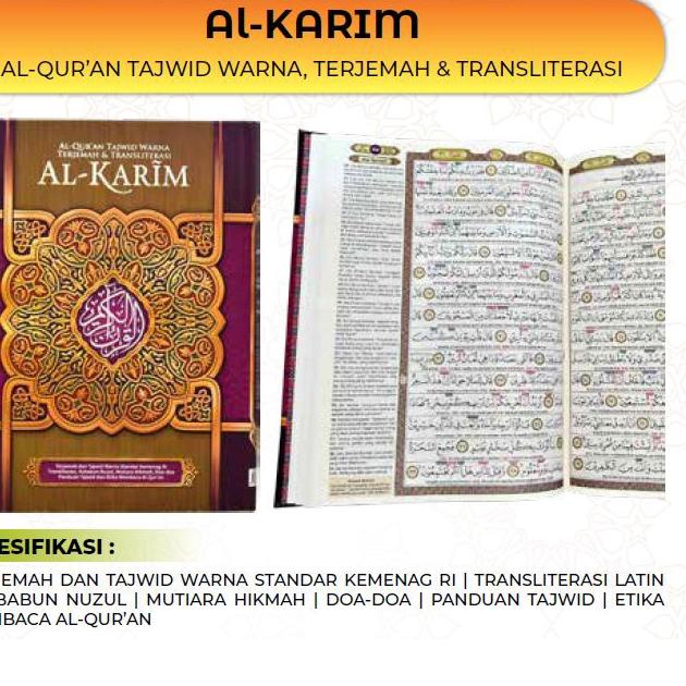 

Recomend Bisa Q92 Al Karim A5 Latin Terjemahan per Surat Cocok utk yg baru belajar 100% Original ハ