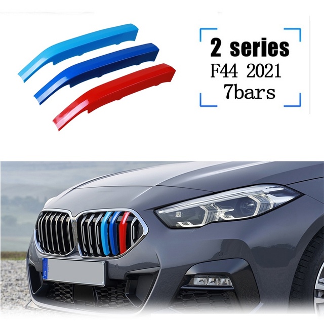 3 Pcs Strip Trim Grill Depan Mobil Balap Untuk BMW 1 2 3 4 5 6 7 Series E46 E39 E87 E88 E60 E61 E90 E92 F20 F30 F34 F22 F45 F10 F36 F06 F40 F30 F45 G32 G11 Z4 E85