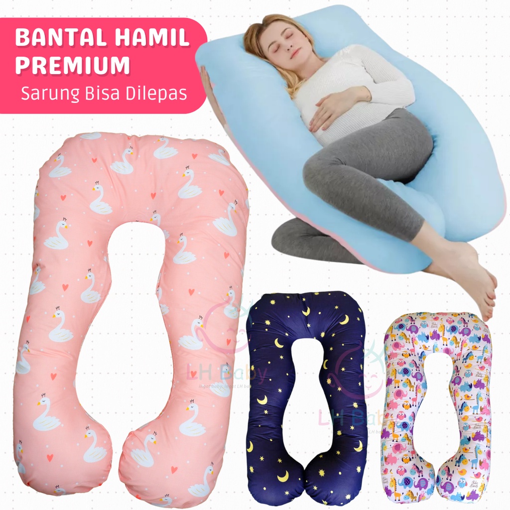 Bantal Ibu Hamil Perlengkapan Ibu Hamil Sarung Bantal Ibu Hamil Guling Hamil Kado Lahiran Baby Gift