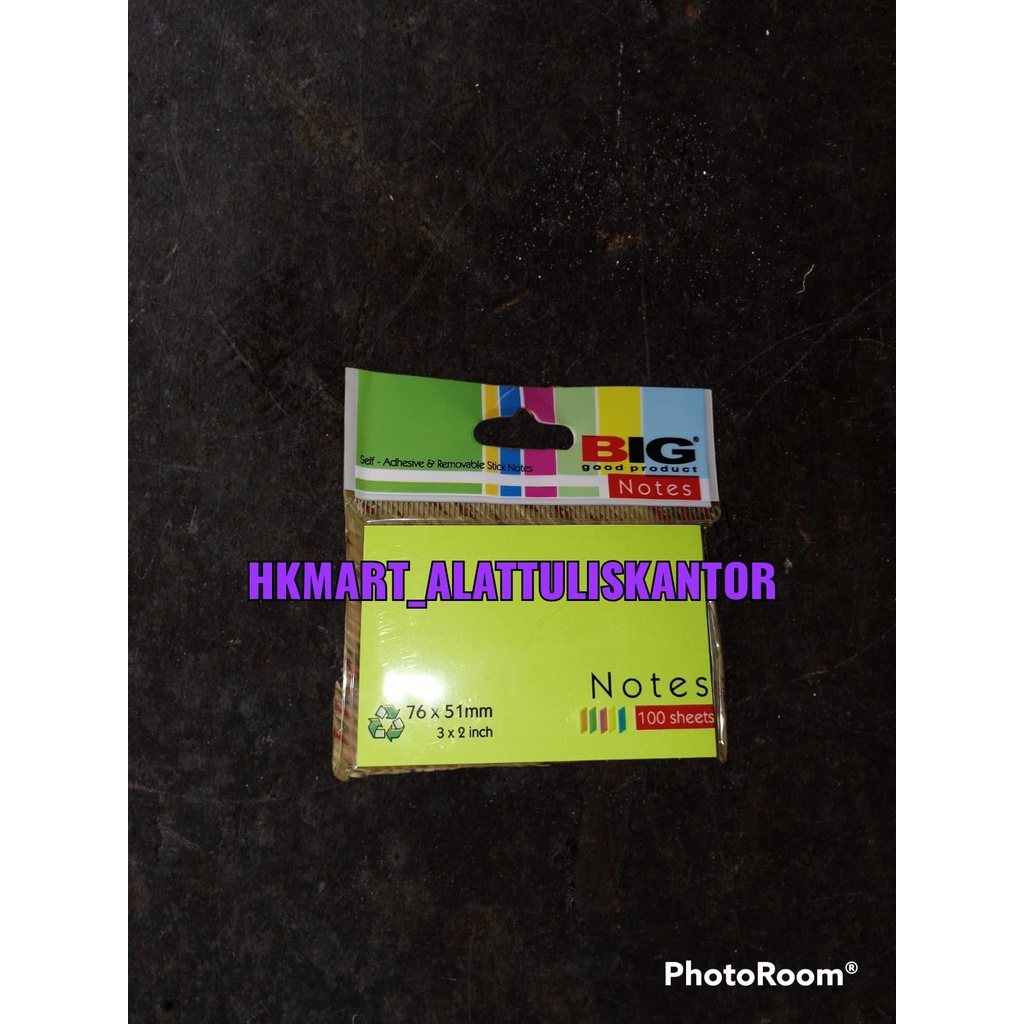 

STIKY NOTE MURAH BI 76X51MM TUMPUK