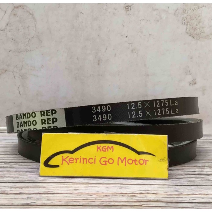 BANDO VAN BELT REP-3490 V BELT TALI KIPAS REP3490 FAN BELT BENANG