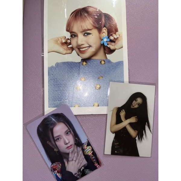 photocard pc blackpink jisoo hanbok official