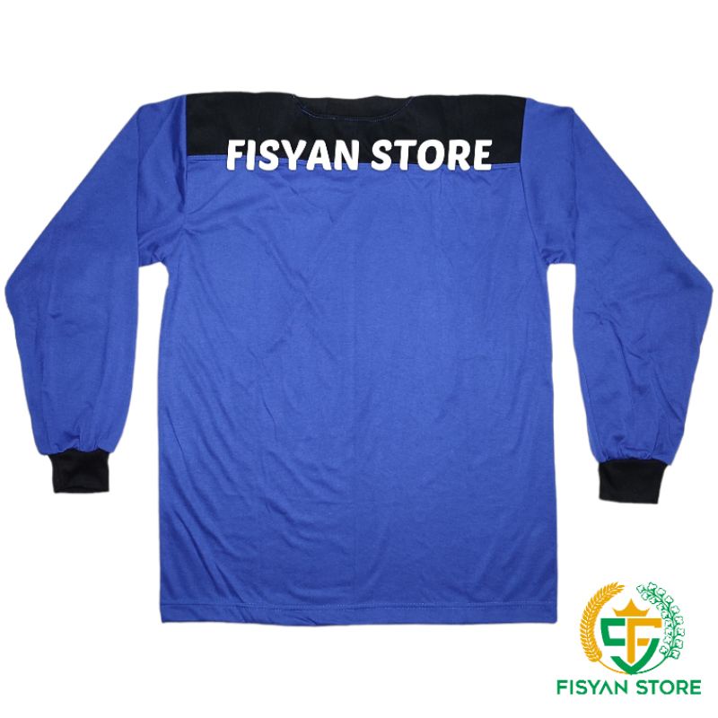 Kaos Lengan Panjang Biru Benhur | Kaos Penembak Biru Benhur