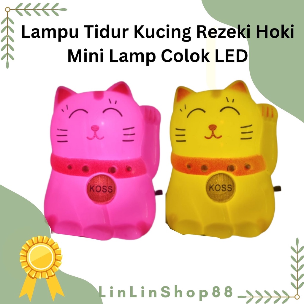 Lampu Tidur Unik Colok LED Mini Lamp