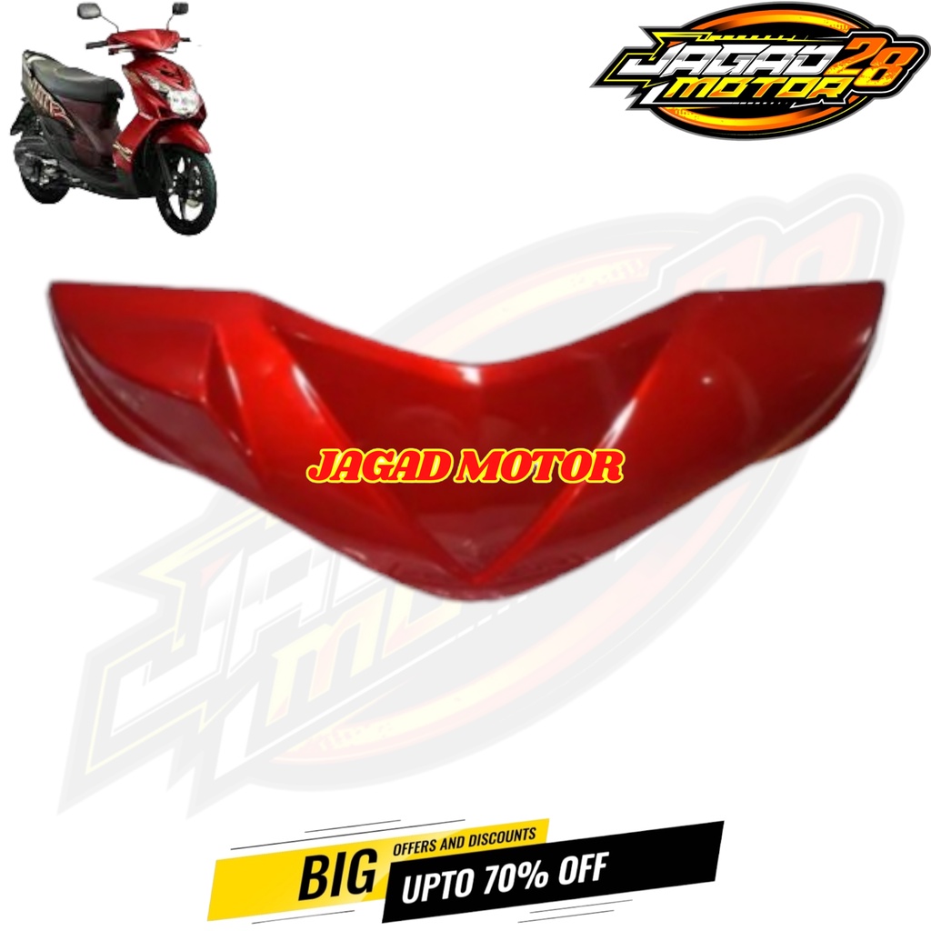 Batok Depan Yamaha Mio Soul Karbu Merah / Kepala Depan Yamaha Mio Soul Karbu Merah / Batok Kepala Depan Yamaha Mio Soul Karbu Merah / Batok Kepala Depan Motor Yamaha Mio Soul Karbu Merah Tahun 2007 2008 2009 2010 2011 2012