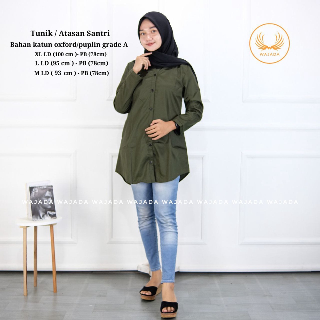 Atasan wanita / baju kantor wanita / tunik wanita