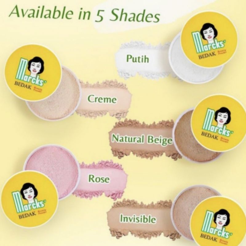 MARCK'S MARCKS BEDAK BEAUTY POWDER CLASSIC 40gr