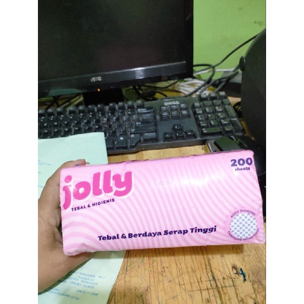 JOLLY TISSUE WAJAH 2PLY 250SHEET/200SHEET