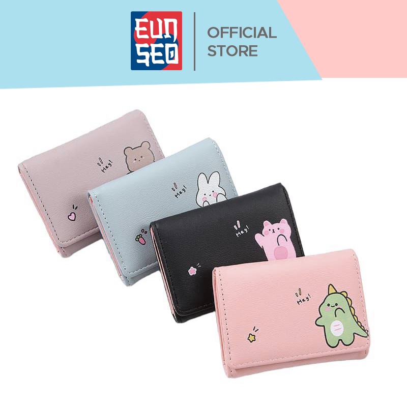 EUNSEO Dompet Wanita Cute Motif Hey Animal Import Quality