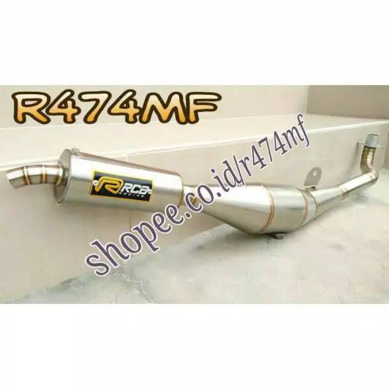 Knalpot rcb knalpot standar racing rcb yamaha fiz-r fiz force 1 stanlees poswan