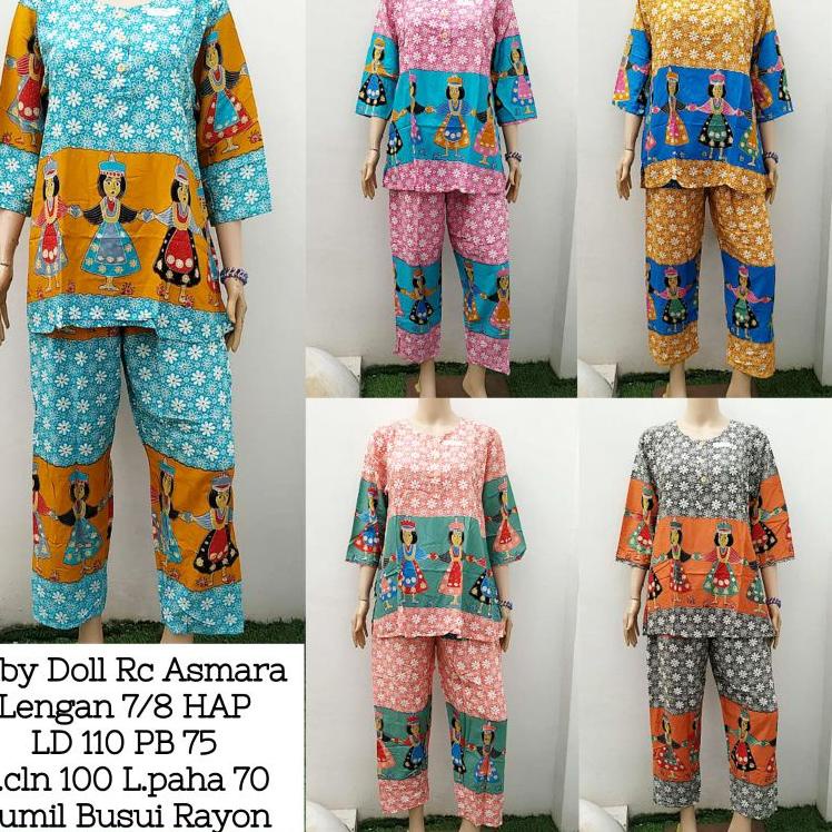Baby doll rc asmara hap lengan 7/8 bu tejo tedjo • CBT.18Oc22ᵀ