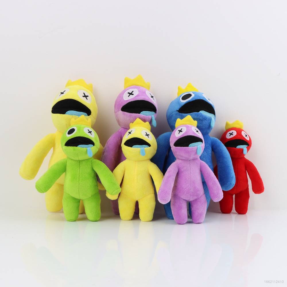 Boneka ROBLOX Warna Biru / Boneka ROBLOX / Boneka Roblox Rainbow Friend / Boneka Rainbow Roblox / Ma