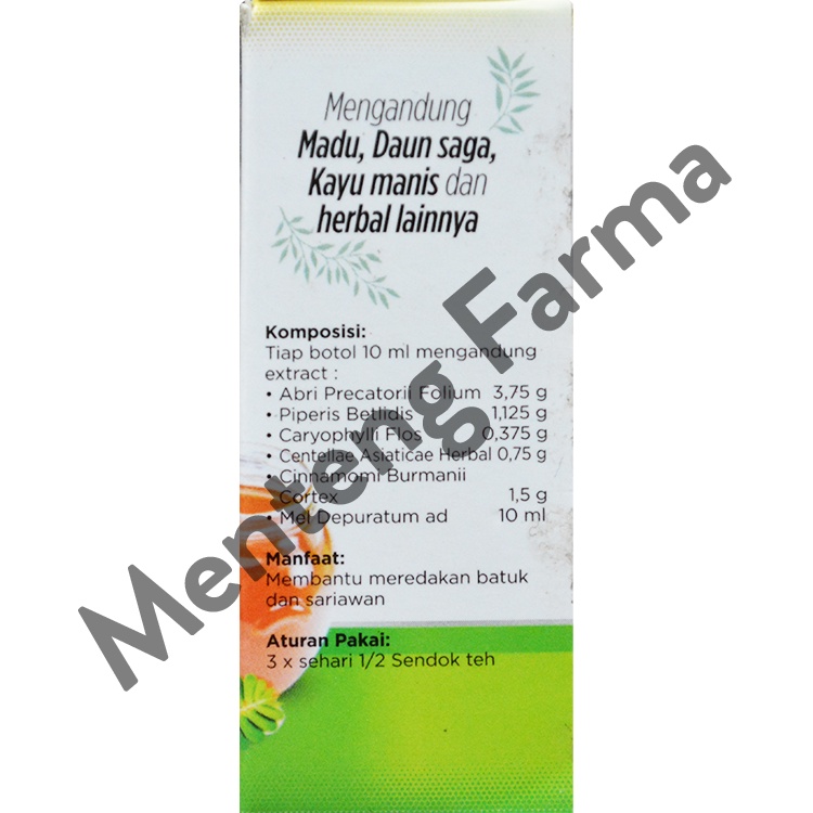 MJS Nature Batsaria - Obat Tetes Batuk dan Sariawan