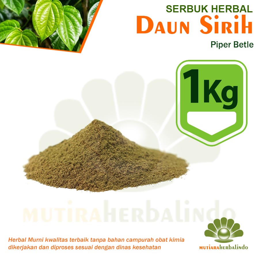 

1KG Bubuk DAUN SIRIH Herbal Kesehatan Organ Kewanitaan Lemah Syahwat