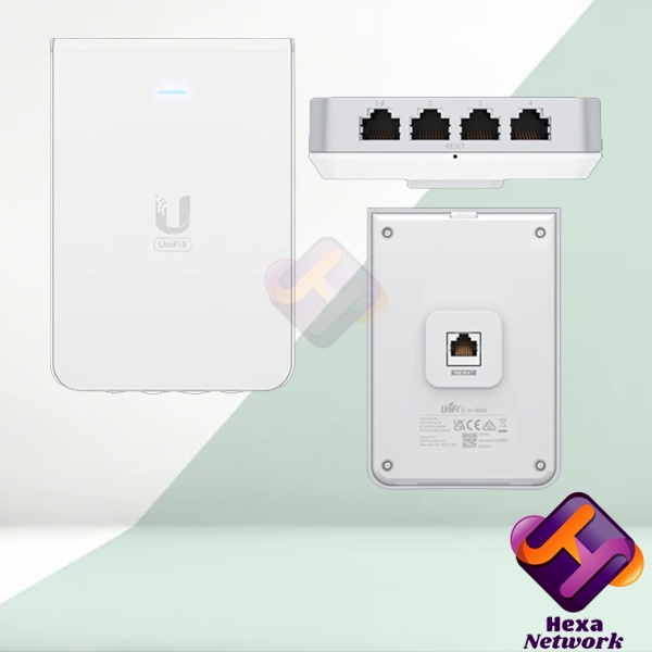 Ubiquiti Unifi U6-IW | Unifi6 in Wall |Access Point In-Wall