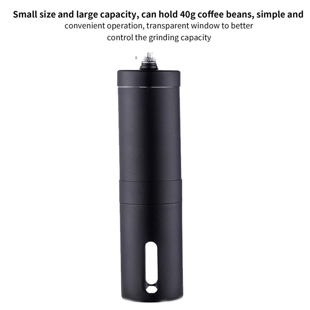 Penggiling Kopi Manual Dengan Pengaturan Adjustable Mudah Cuci Manual Pepper Grinder Detachable Stainless Steel Hand Engkol Mill Kokoh