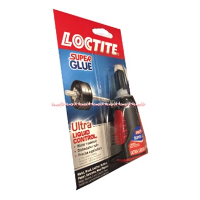 Loctite Super Glue Ultra Liquid Control 4gr Lem Serbaguna Perekat Multifungsi Lem Super Serbaguna Lem Kulit Porselen Keramik Kayu Karet Logam Kertas Plastik Glue Multifungsi Loctit Red Merah