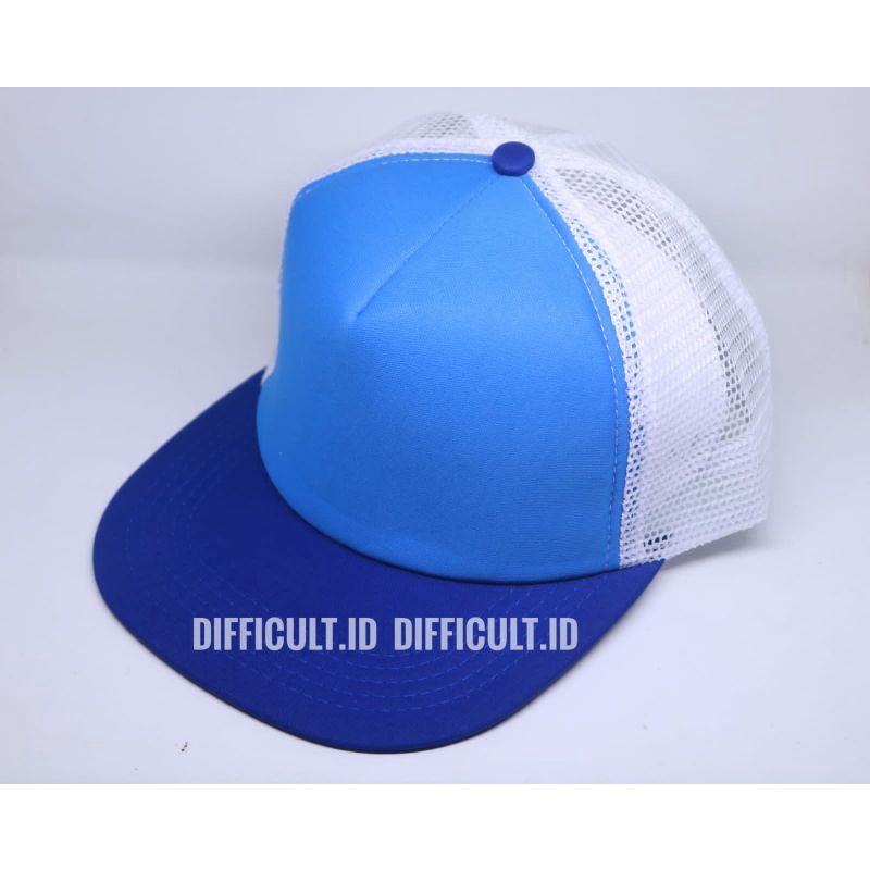 TOPI SNAPBACK TRUCKER HAT POLOS | TOPI POLOS TRUCKER | TOPI JARING POLOS (KOMBINASI)
