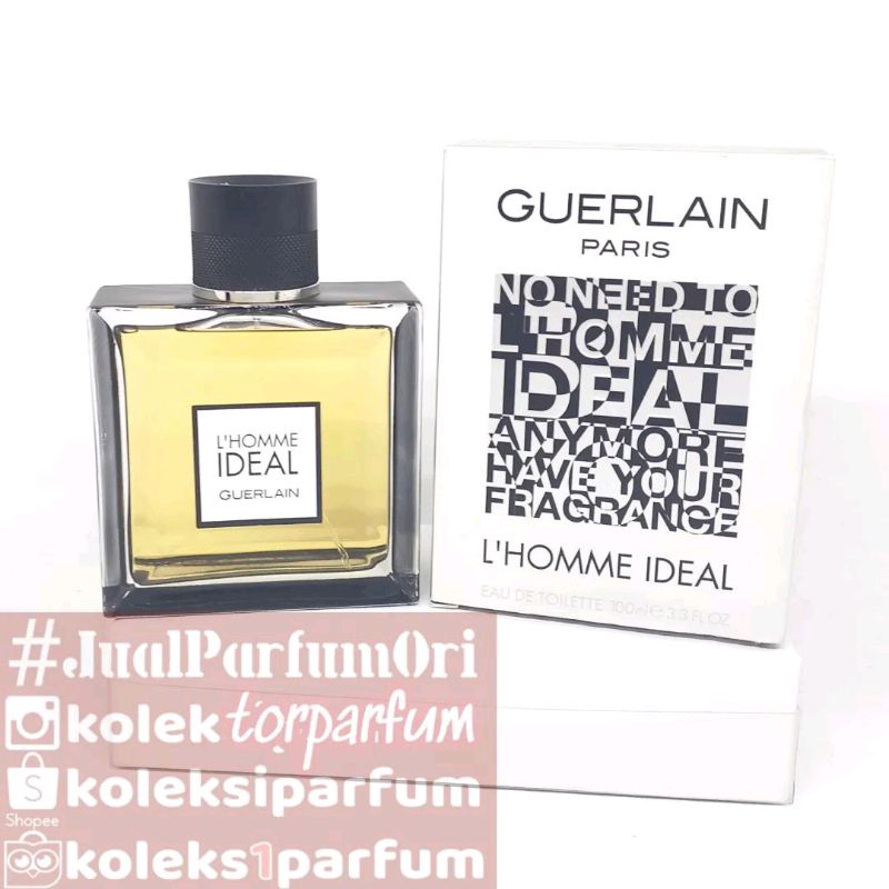 Jual Parfum Original Guerlain L'Homme Ideal 100 ml EDT tidak segel