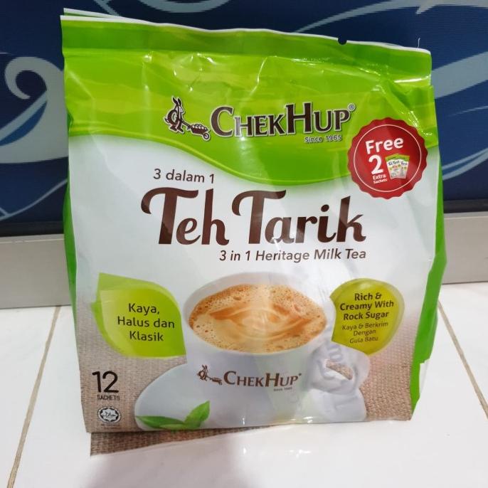 

[COD] Teh Tarik Chek Hup 3 in 1 Malaysian Tea Rich & Creamy 15Sachet [COD]