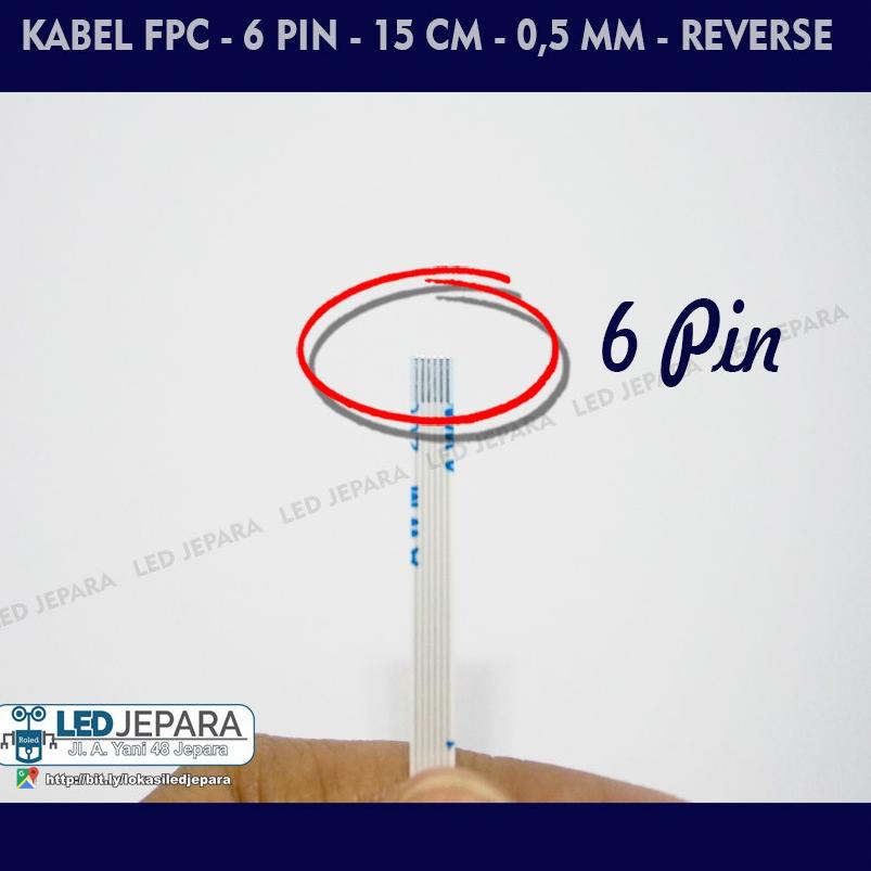 [SBB.18Oc22ν] Kabel Fleksibel 6 Pin 15 CM REVERSE Switch Power Laptop Asus X451C X450C X450CP X452C 