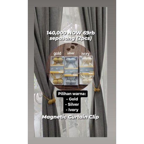 SALE INFORMA Magnet Clip Gorden Mewah