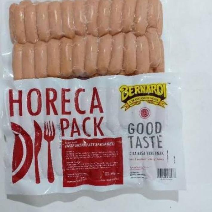 

✨BIG SALE✨ Bernardi Horeca Pack Sosis Sapi VP - 1 kg !