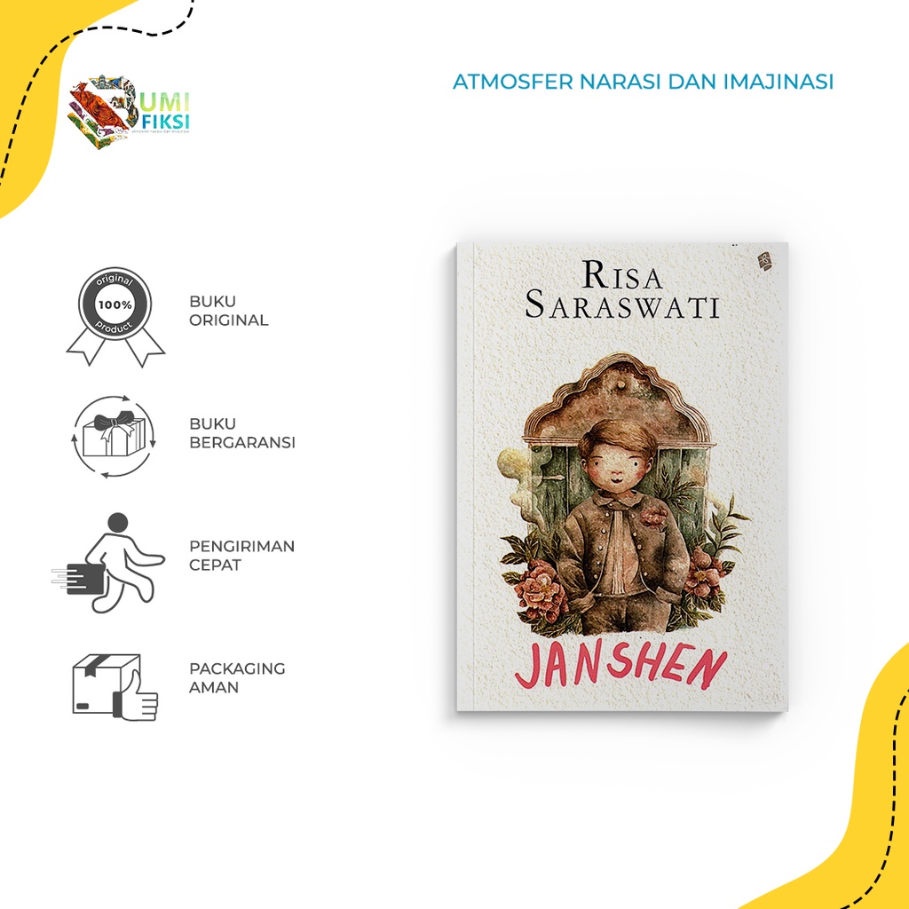 Buku Bacaan Novel | Janshen (REPACKAGE)  by risa saraswati - BUMIFIKSI