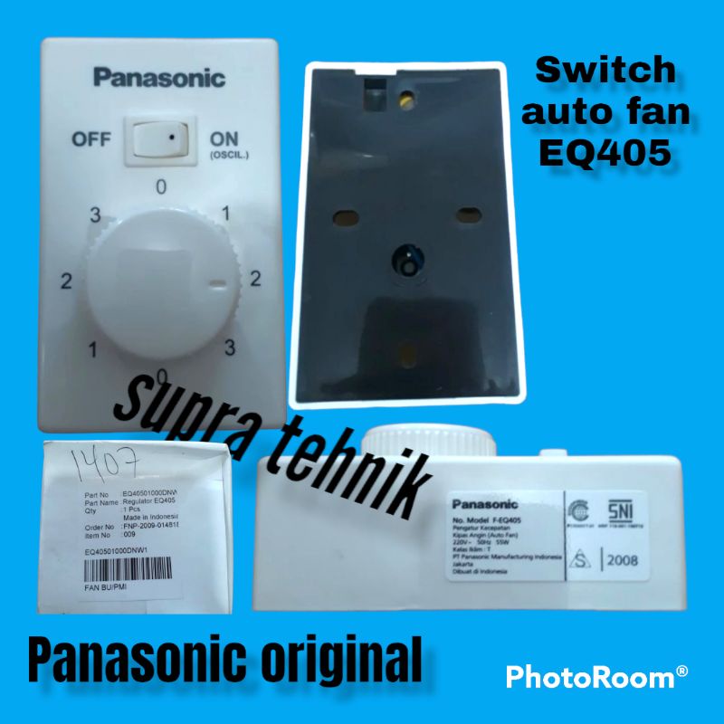 saklar regulator kipas angin panasonic f-eq405 original