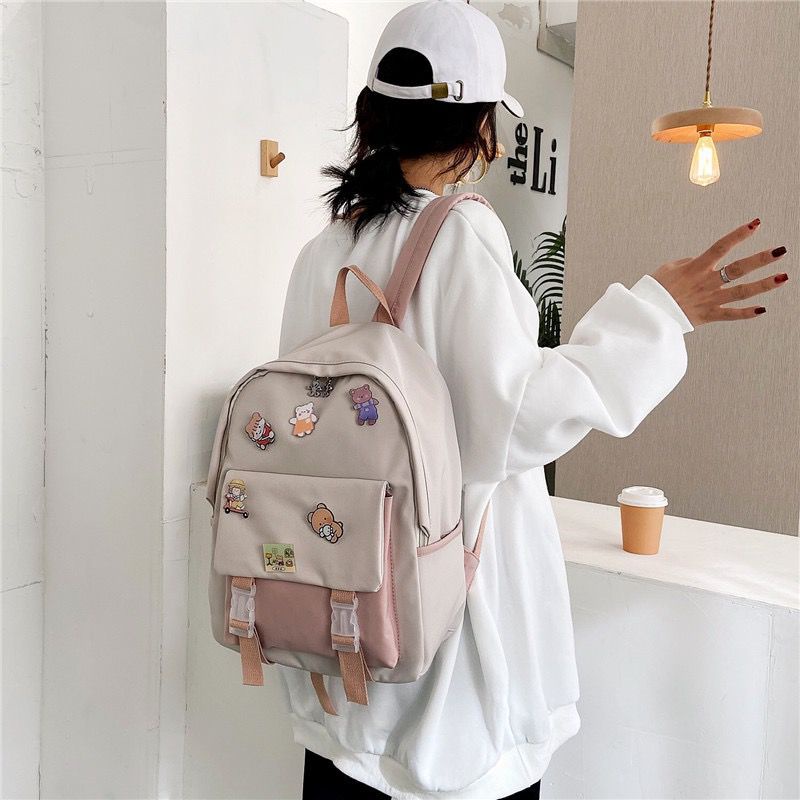 TAS RANSEL SEKOLAH IMPORT E4257 TAS RANSEL BACKPACK IMPORT MURAH TERLARIS