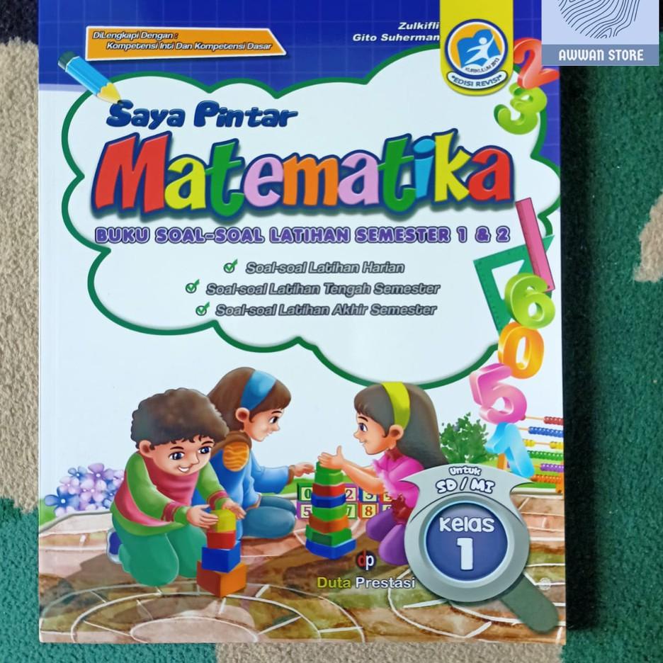 ￣ VSJ Buku saya pintar matematika buku soal soal latihan semester 1 dan 2 kelas 1 2 3 4 5 6 Terbaru￣
