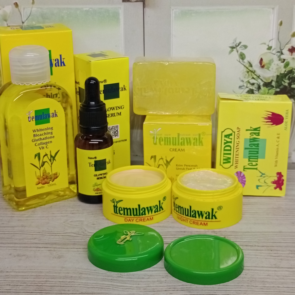 * MBS * - The Face Paket Cream Temulawak Original BPOM Komplit isi 5