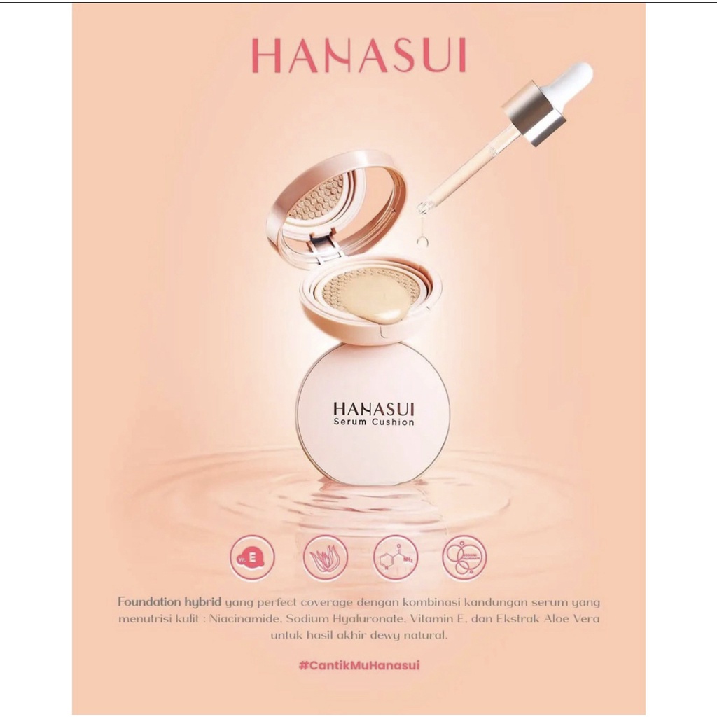HANASUI Serum Cushion Indonesia