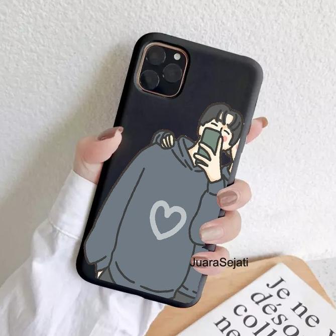 Harga TERMURAAH.. Softcase Vivo dan All Type Couple (CY6) Y11 Y12 Y15 Y17 Y91C / Y1S Y91 / Y93 / Y95