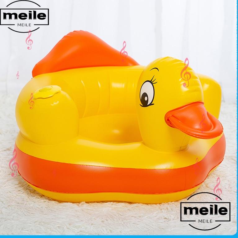F25S Kursi Bayi Belajar Duduk Kursi Pompa Bayi Belajar Duduk Sofa Tiup Lipat k Merak Mobil Kupu Apel