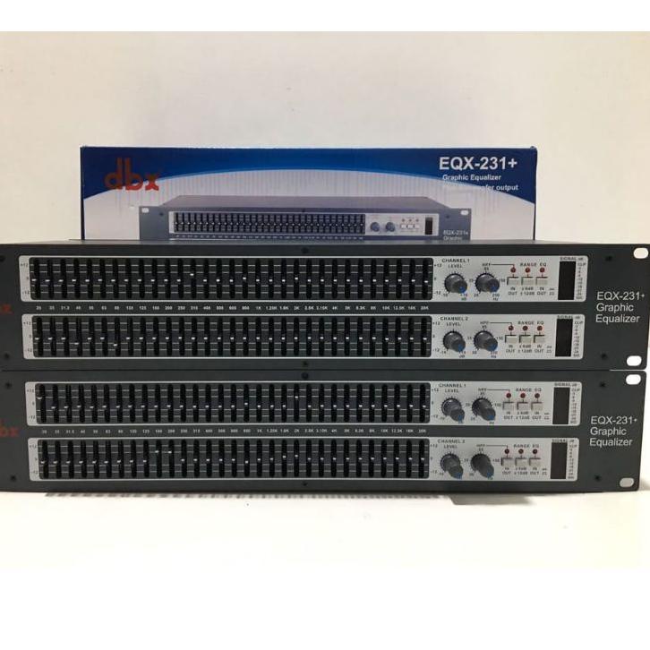 Menarik DBX Equaliser EQX 231 + Subwoofer - Equalizer dbx Eqx 231 Plus Sub