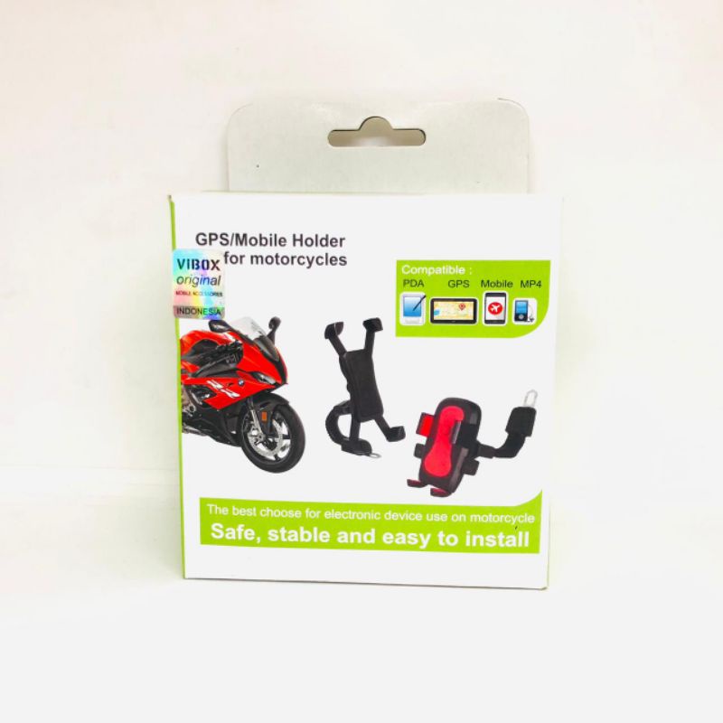 HOLDER MOTOR SPION VIBOX ORIGINAL HM06S NEW MOBIL HOLDER MOTORCYCLES