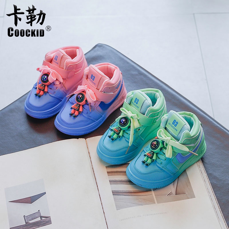 Spacecode Sneaker Sepatu Anak Import Kids Ukuran 26-37 Usia 3-9 Tahun