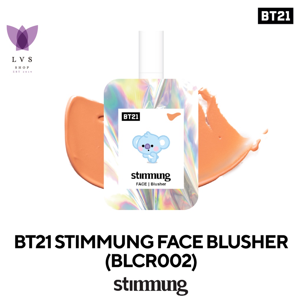 Jual Stimmung BT21 Face Blusher BT21 Koya Rommance Coral (BLCR002