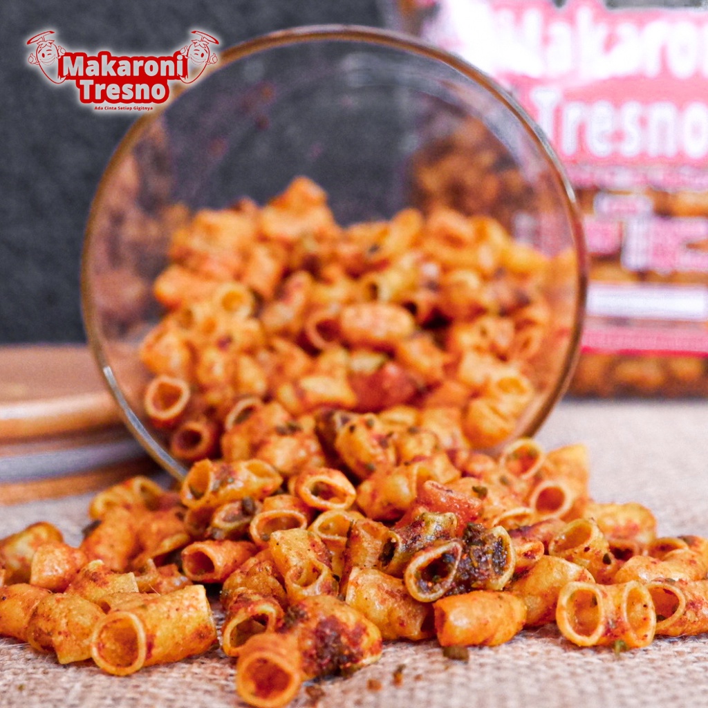 

MAKARONI PIPA kemasan toples | 200 gram | makaroni renyah