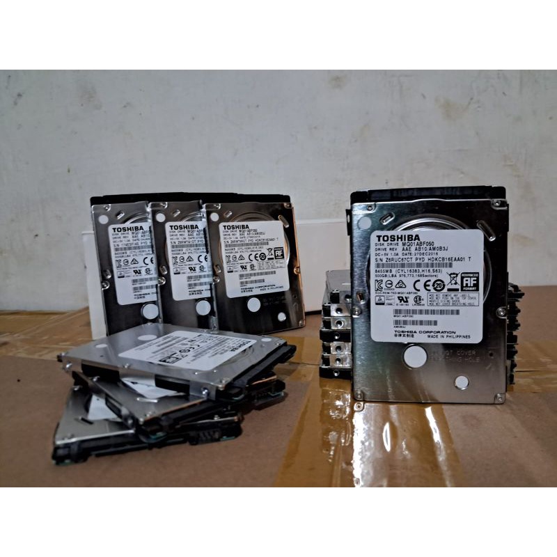 Hardisk Laptop 500GB SATA SLIM LIKE NEW BERGARANSI