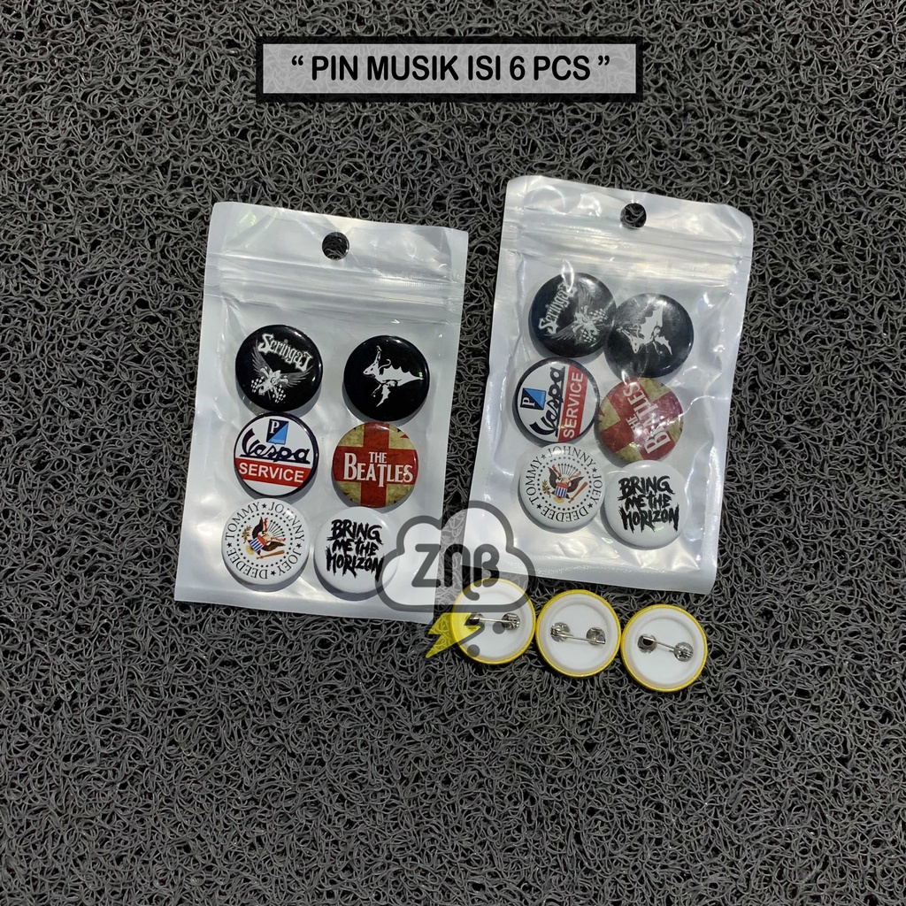 Pin brosh musik pin motor pin brand best quality dan termurah