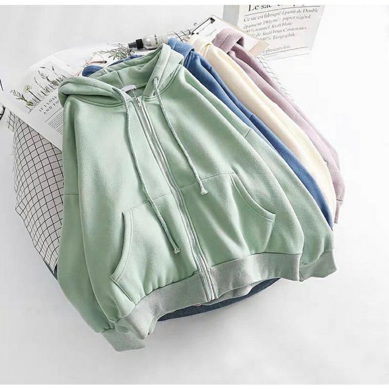 JAKET ZIPPER POLOS - HOODIE JAKET