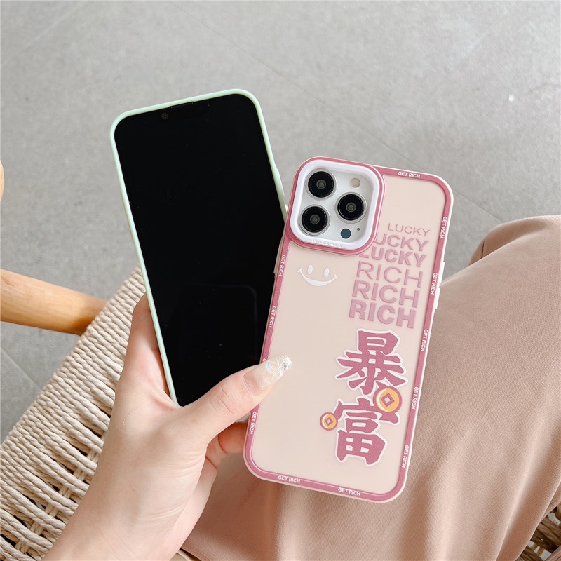 Soft Case Bahan Silikon TPU Desain Karakter Cina Untuk IPhone 14 13 12 11 Pro Max