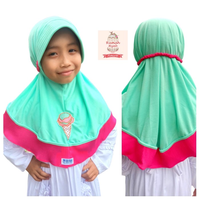 Segera Miliki Jilbab Anak Kaos Perempuan Sd Plisket Bawah Terlaris