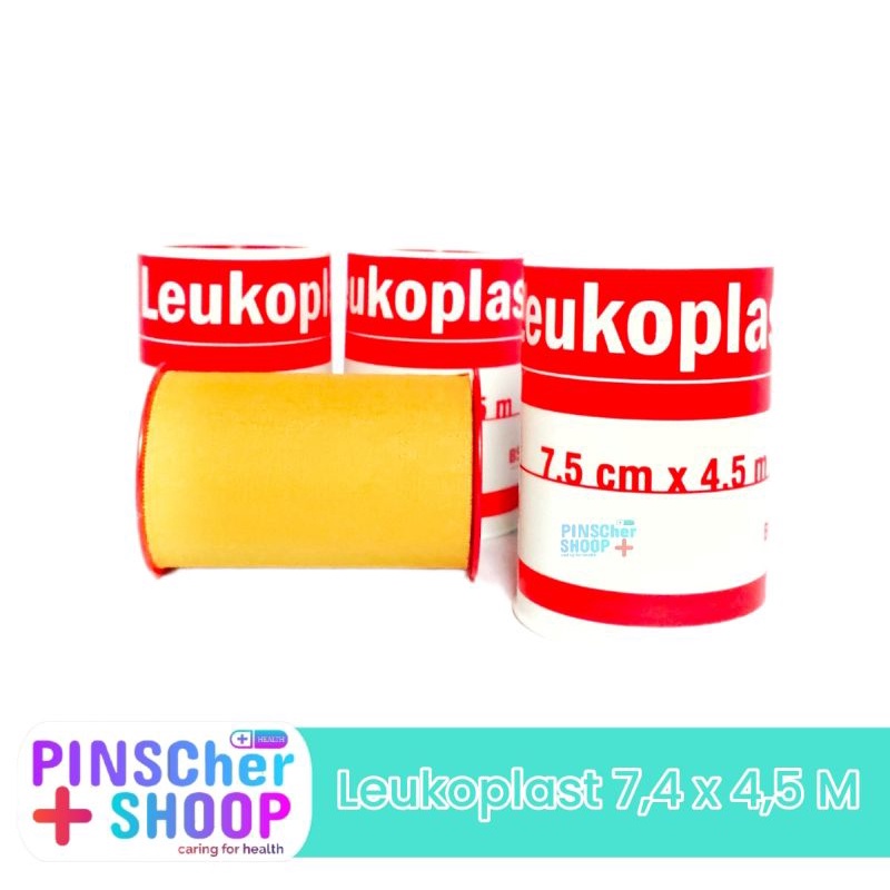 Leukoplast 7,5 Cm x 4,5 M (1625) Plester Roll Kain BSN