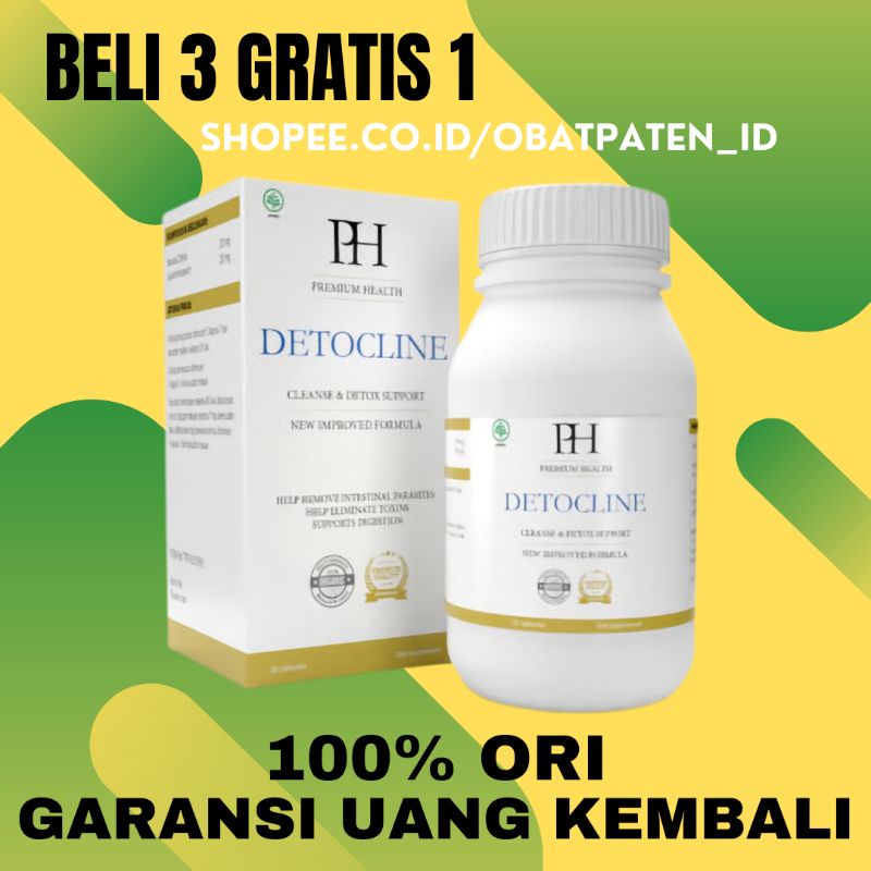 Detocline Obat Parasit Asli Original - Obat Parasit Dalam Tubuh Manusia